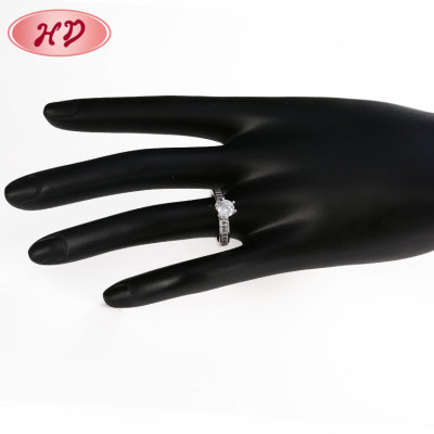 Wholesale White Gold Flower Design Promise Rings for Couples| Endless Love Flower AAA Cubic Zirconia Diamond| Cute Matching Rings for Engagement Anniversary Wedding