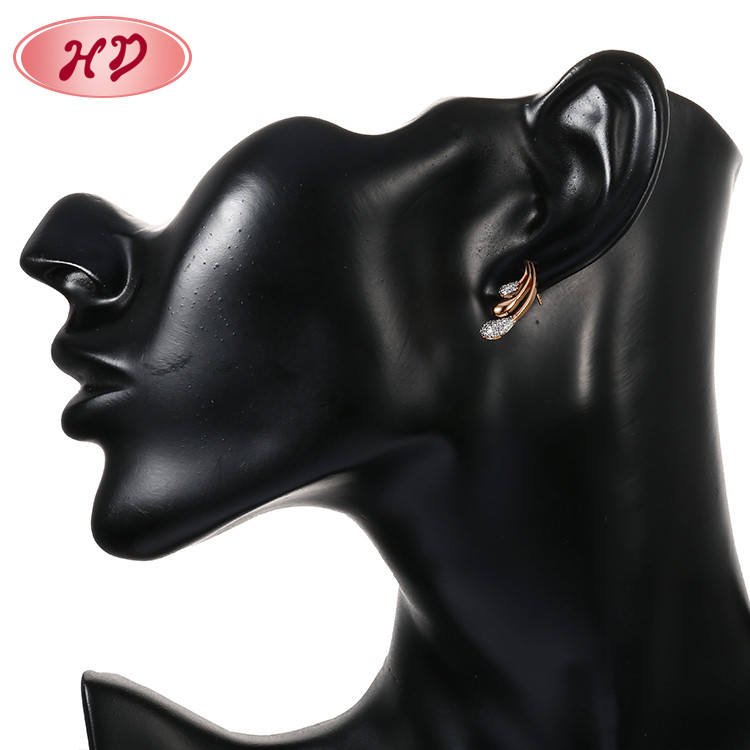 18k gold stud earrings for wholesale