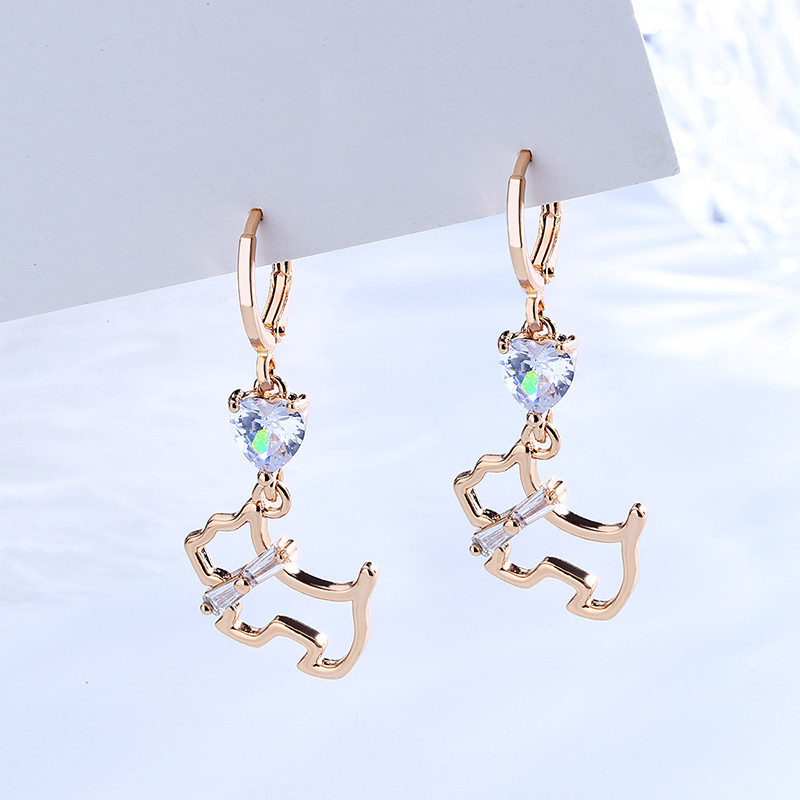 CZ earrings