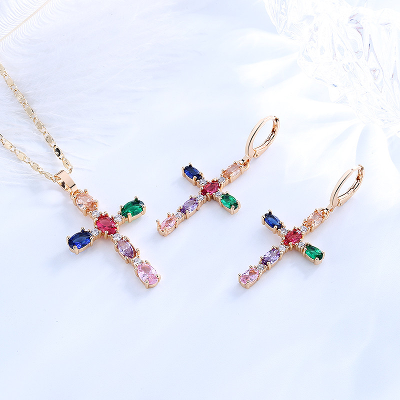 cross jewelry sets for women