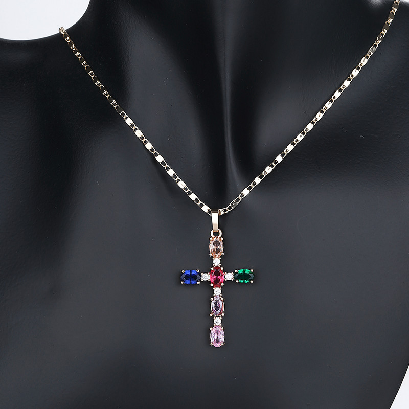cross pendant necklace sets