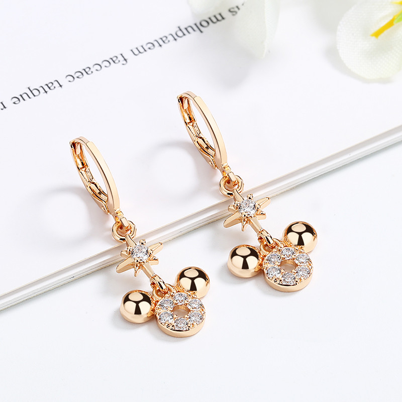 Owl Dangle Huggie Earrings