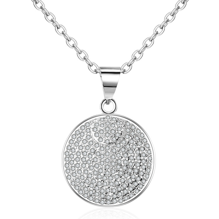round shaped necklace