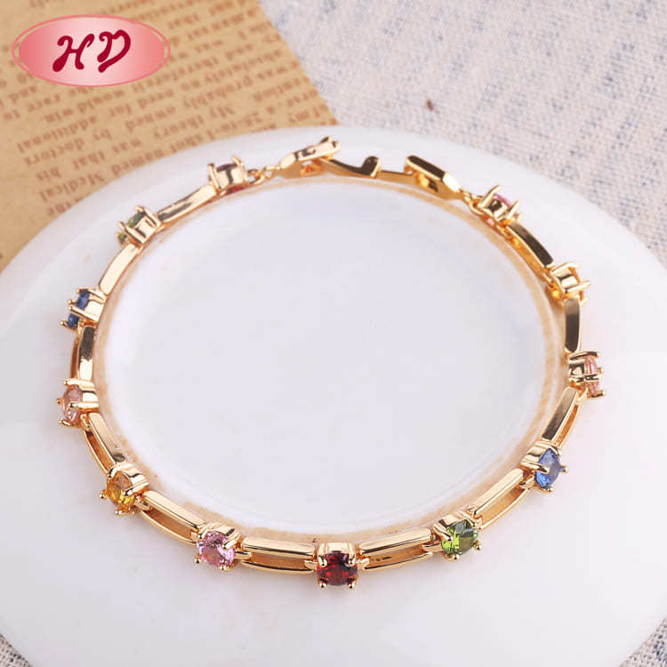 mix color cz bracelets