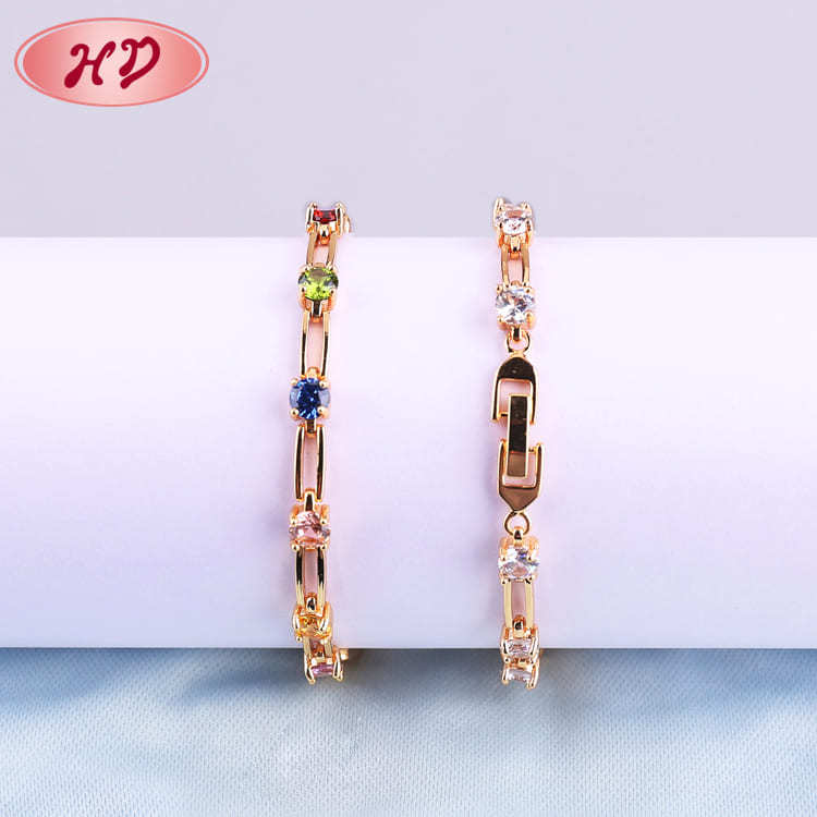 mix color cz bracelets