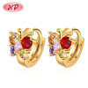 Jewellery Direct Factory | High Designer 18k Gold Filled Plated Glamour | Women butterfly Fashion Jewelry Earrings