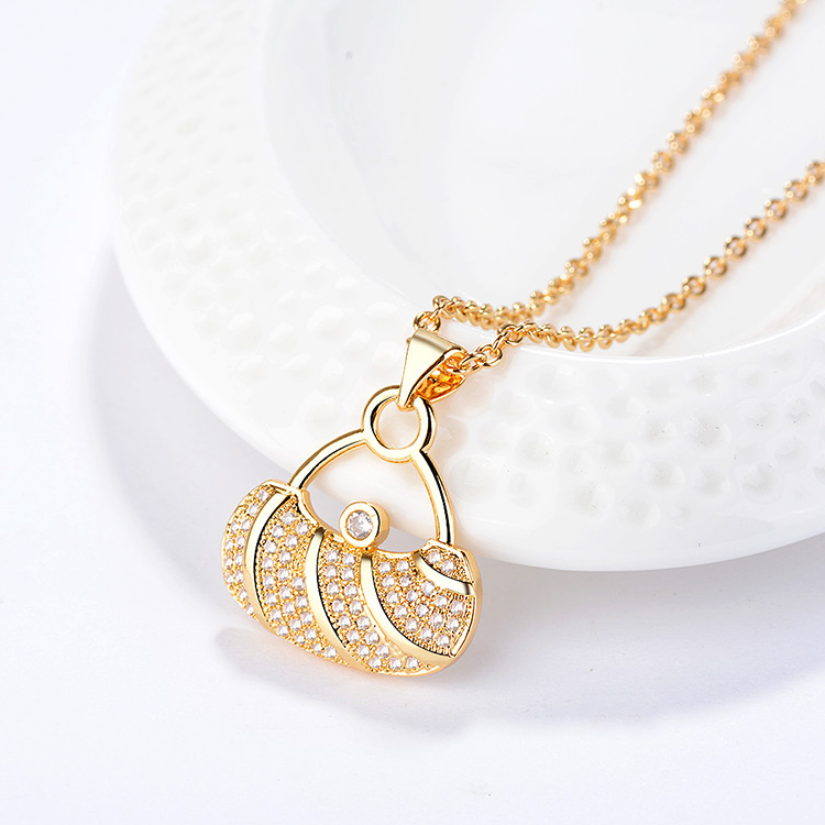 Longevity Lock Pendant Necklace