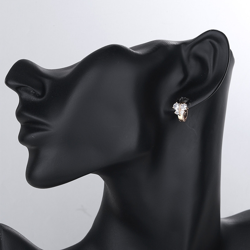 CZ Butterfly Earrings 3