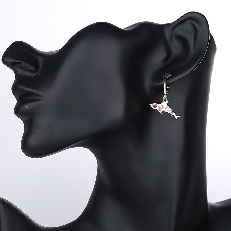 Cute Women Dolphin Earrings