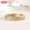 Good Quality Wholesale Custom Engagement Rings| Minimalist Design Thin Wedding Band for Women| 18k Gold Rhodium Plated AAA Cubic Zirconia