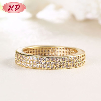 Good Quality Wholesale Custom Engagement Rings| Minimalist Design Thin Wedding Band for Women| 18k Gold Rhodium Plated AAA Cubic Zirconia