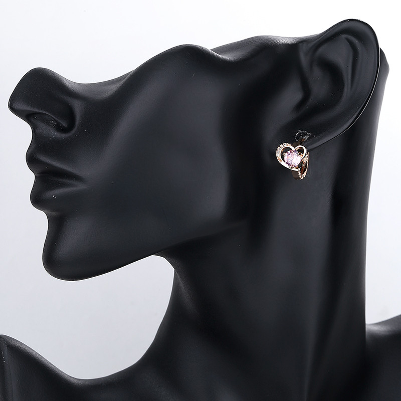 New Creative Grape Brass Huggie Earring multi wearing