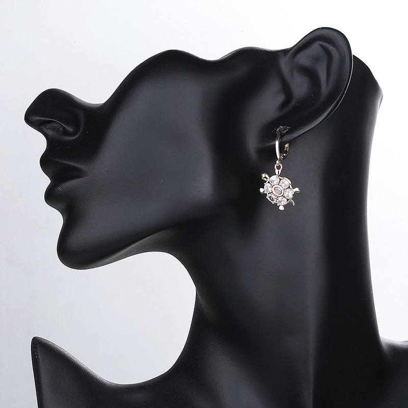 Cubic Zirconia Turtle Jewelry Sets earring