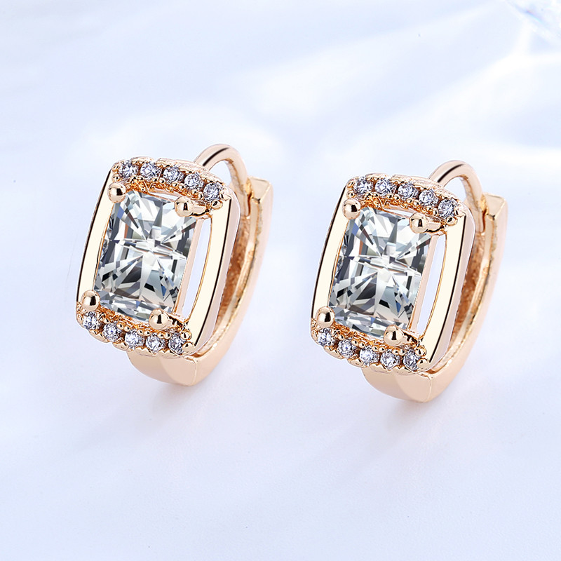 Fancy Cubic Zirconia Women Earring