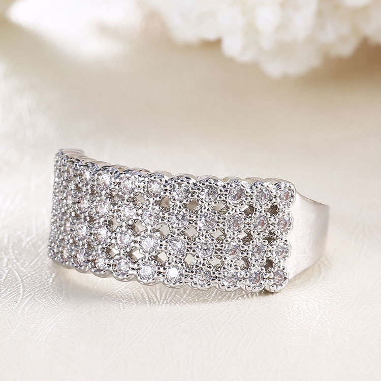 Cubic Zirconia Chunky Rings for Women