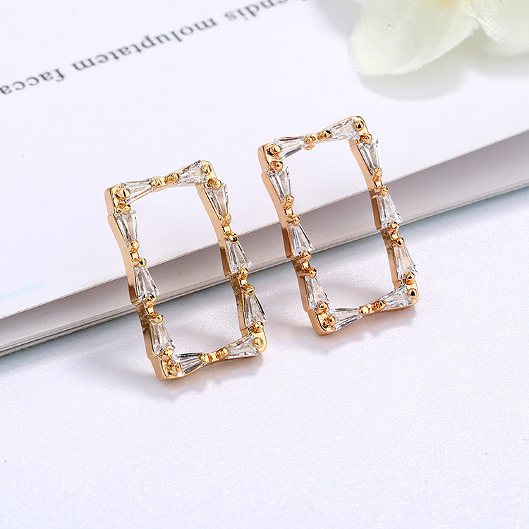 Hexagram Trendy women Stud Earrings