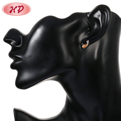 Whoelsale Modern Retro Custom Jewelry Manufacture| Unique Fancy Set of Necklace and Earrings| 18k Gold Plated on Brass Cubic Zirconia AAA Grade Jewellery