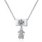 China-by-wholesale Jewelry Little Girl| Bulk Necklace 18k Gold Rhodium Plated Creative Pendant| Necklace with Cubic Zirconia