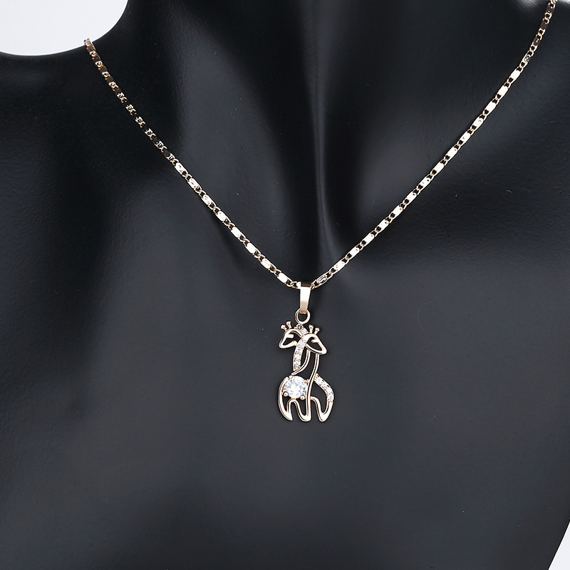 Giraffe Cute Jewelry Set of Necklace