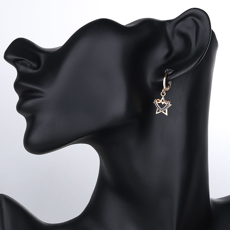 Giraffe Cute Jewelry Set of Earring black