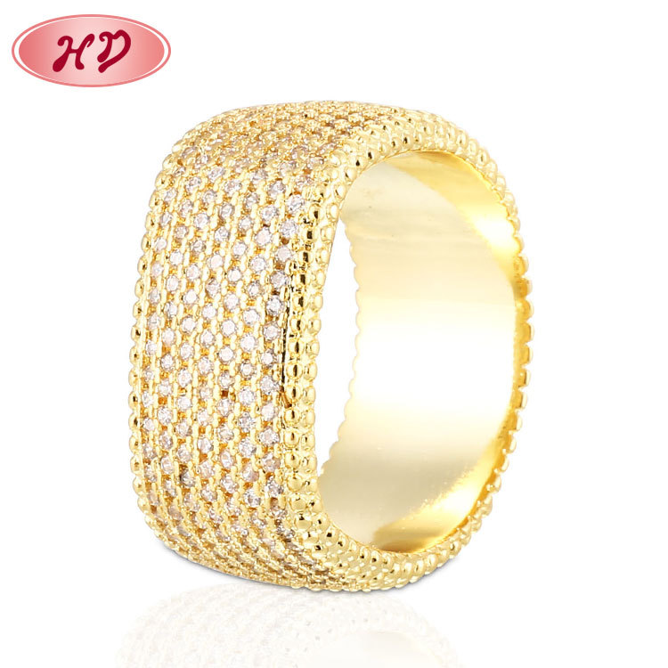 Fashionable Ring Jewelry Gold Plated