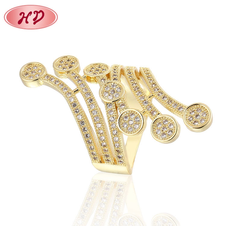 Fancy Unique Rings golden