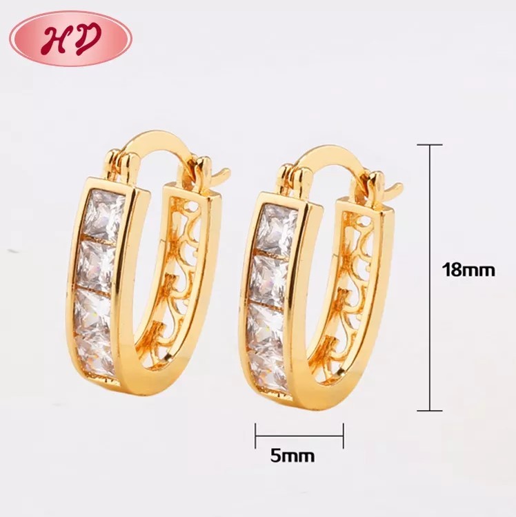 Women's huggies earrings