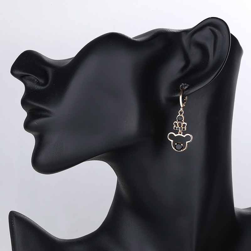 18k gold drop earring set for wholesale