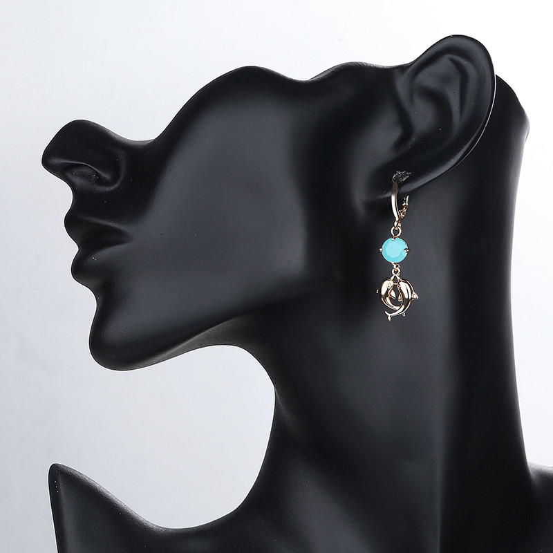 Luxury Double Dolphin Jewelry Set