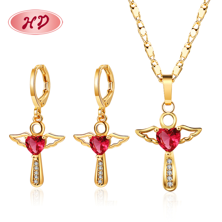 Wholesale 18k gold plated jewelry sets