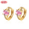 Wholesale Stainless Steel | 18K Gold Plated AAA Cubic Zirconia | Fine Jewelry Earrings Huggies Women Statement Earring