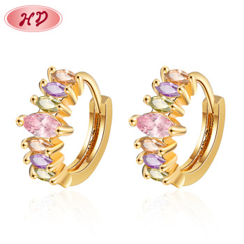 Wholesale Tarnish Hypoallergenic Earring | 18K Gold Plated Women Earrings| Fashion Huggies Earrings Trend 2023