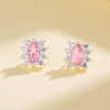 Wholesale Fashion Earring Jewelry | Classic Cubic Zirconia Diamonds | Women Silver Stud Earring 925 Sterling
