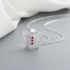 Envío gratis Advanced Aaa Zircon | Collar de joyería de plata 925 de mariposa para mujer