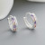 2023 Wholesale Vintage Aaa Cubic Zircon | Silver Designs Beautiful Huggies Earring | 925 Sterling Silver Hoop Earrings For Women