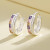 2023 Wholesale Vintage Aaa Cubic Zircon | Silver Designs Beautiful Huggies Earring | 925 Sterling Silver Hoop Earrings For Women