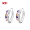 2023 Wholesale Vintage Aaa Cubic Zircon | Silver Designs Beautiful Huggies Earring | 925 Sterling Silver Hoop Earrings For Women