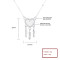 Fashion Jewelry 925 Sterling | Pure Silver Cross Chain Necklace | Dream Catcher Pendant For Women