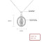 Hd Jewelry Wholesale Luxury 3A Zirconia | 925 Sterling Silver Charm Religion God Necklace | Pendant For Women Jewlery