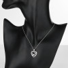 Venta al por mayor Colgantes De Corazón De Plata 925 | Collares de moda para mujeres delicadas