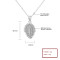 Custom Free Shipping S925 Carve Aaa Micro Inserted Zircon Birthstone Sterling Silver Women Pendant