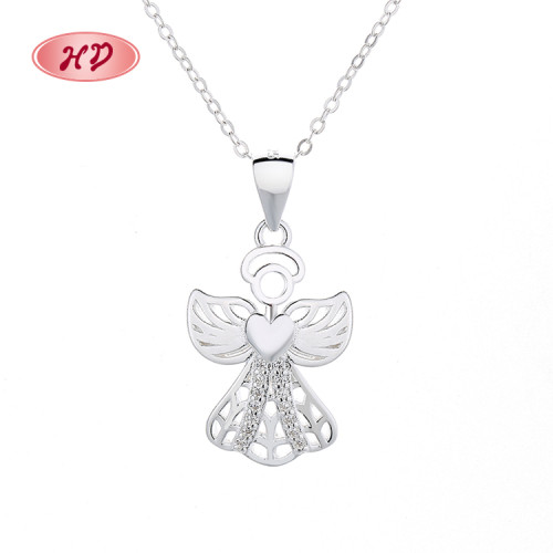 Luxury Heart Shaped Butterfly Wings | Handmade Moissanit Sterling Silver Necklace | Pendants For Women Pendant