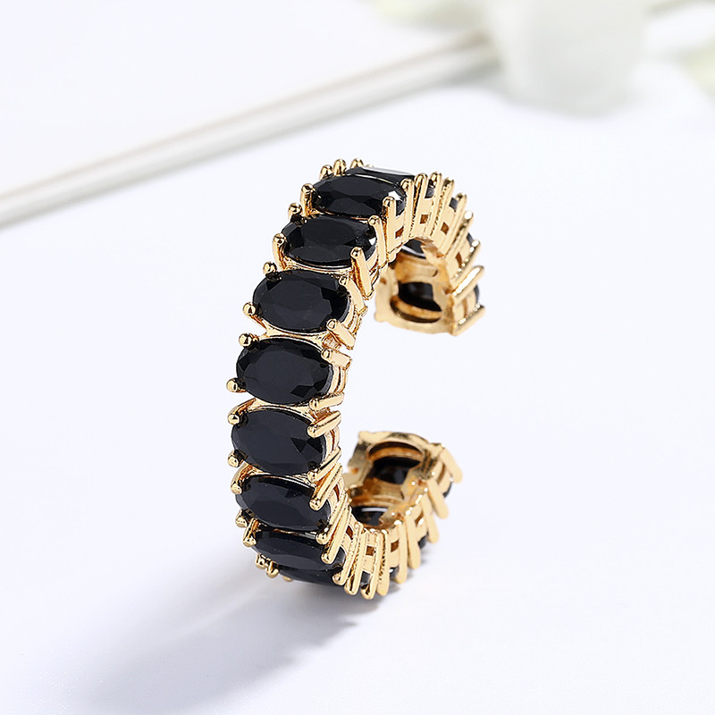 Elevate Your Style with Our Classic 18k Brass Gold-Plated Zircon Ring