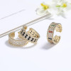 Wholesale Hd Jewelry - Enchanting Hues Collection: Vivid Colored Zircon Rings, OEM & ODM Ready