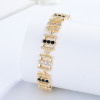 Hd Jewelry Vibrant Elegance Wholesale Color Zircon Fashion Jewelry Bracelets In 18K Gold Plated Jewelry