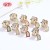 Fashion Jewelry Rings Women Cubic Zirconia  18K Gold-Plated Catholic Religious Pendant Rings