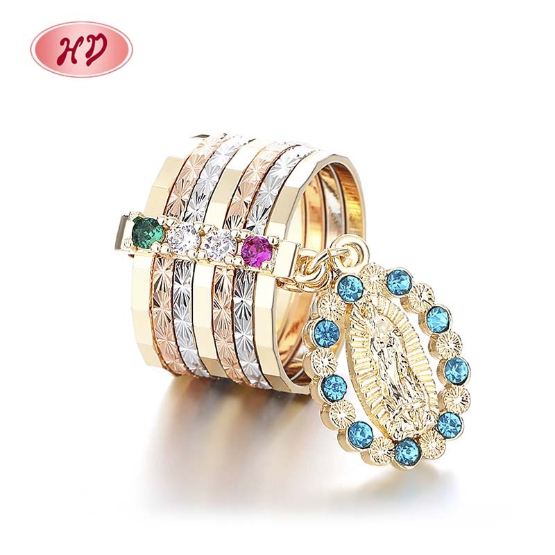 18k Gold-Plated Rings Wholesale