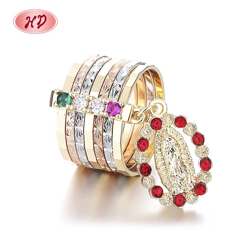 18k Gold-Plated Rings Wholesale