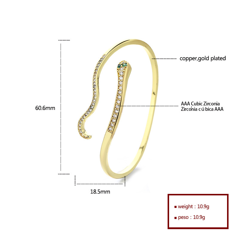 18K Gold-Plated Heart-Shaped Braided Bracelet