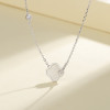 Hd Hot Infinity Necklace Jewelry Four Leaf Clover Necklace S925 Sterling Silver Pendant